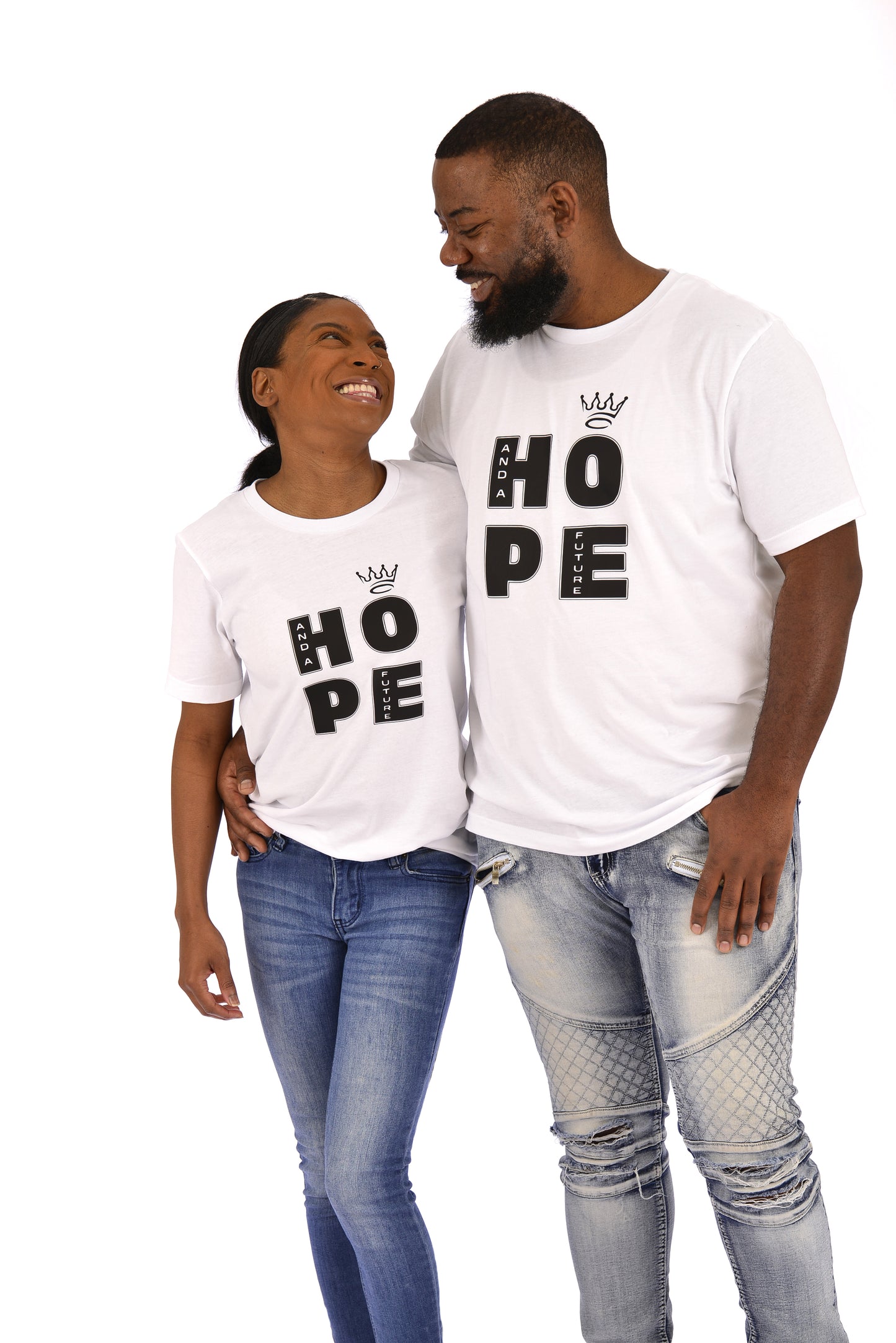 Premium Adult Unisex “Crowned In Hope” Tee - Hope and a Future LLC