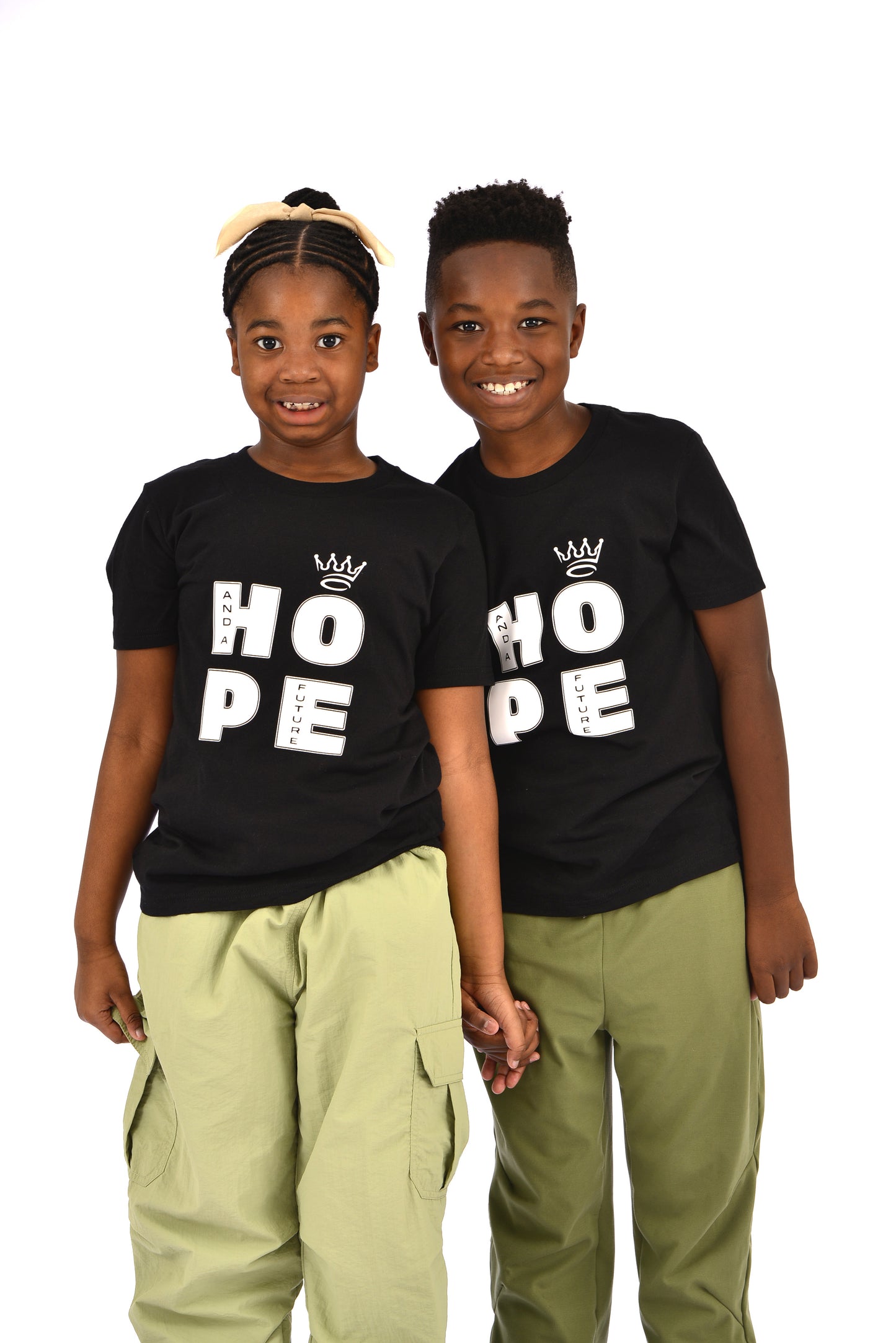 Premium Kids “Crowned In Hope” Tee - Hope and a Future LLC