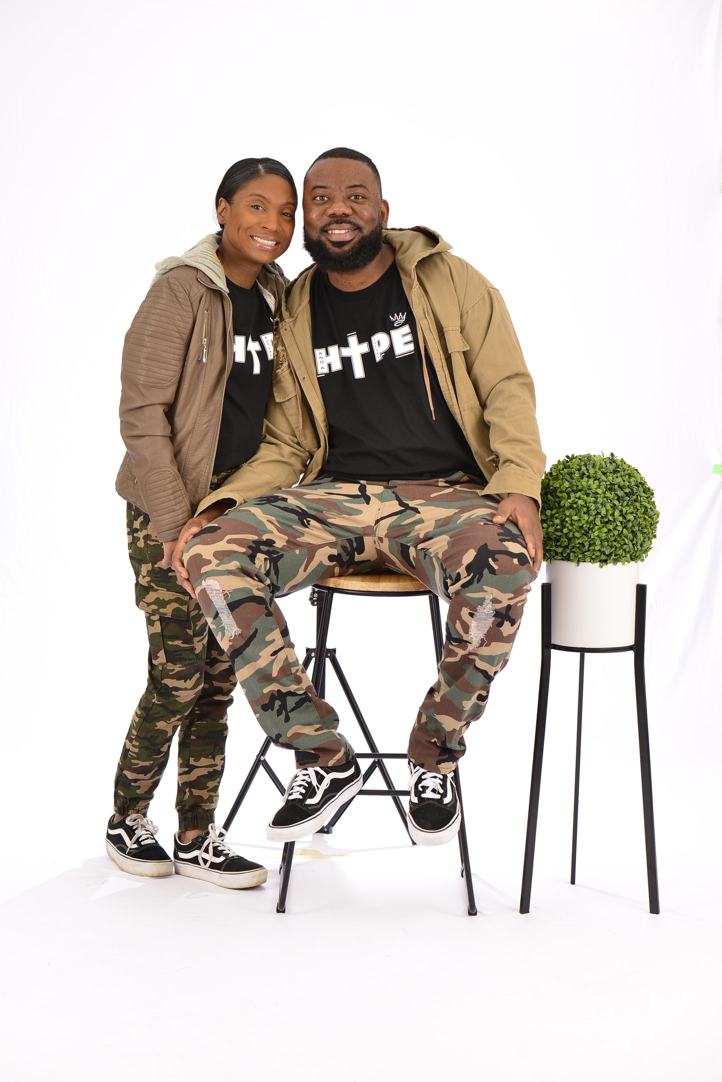 Premium Adult Unisex “Future In The Cross” Tee - Hope and a Future LLC