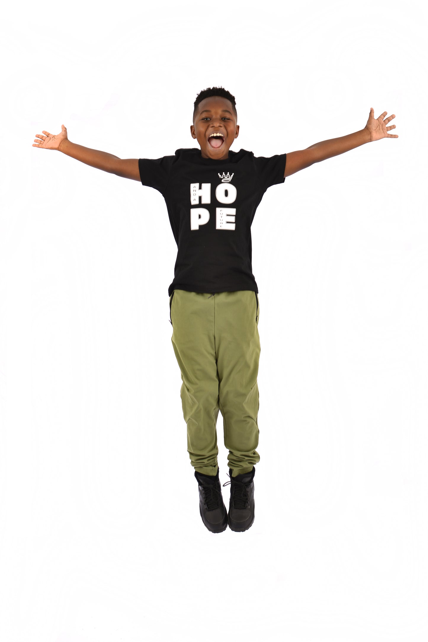 Premium Kids “Crowned In Hope” Tee - Hope and a Future LLC
