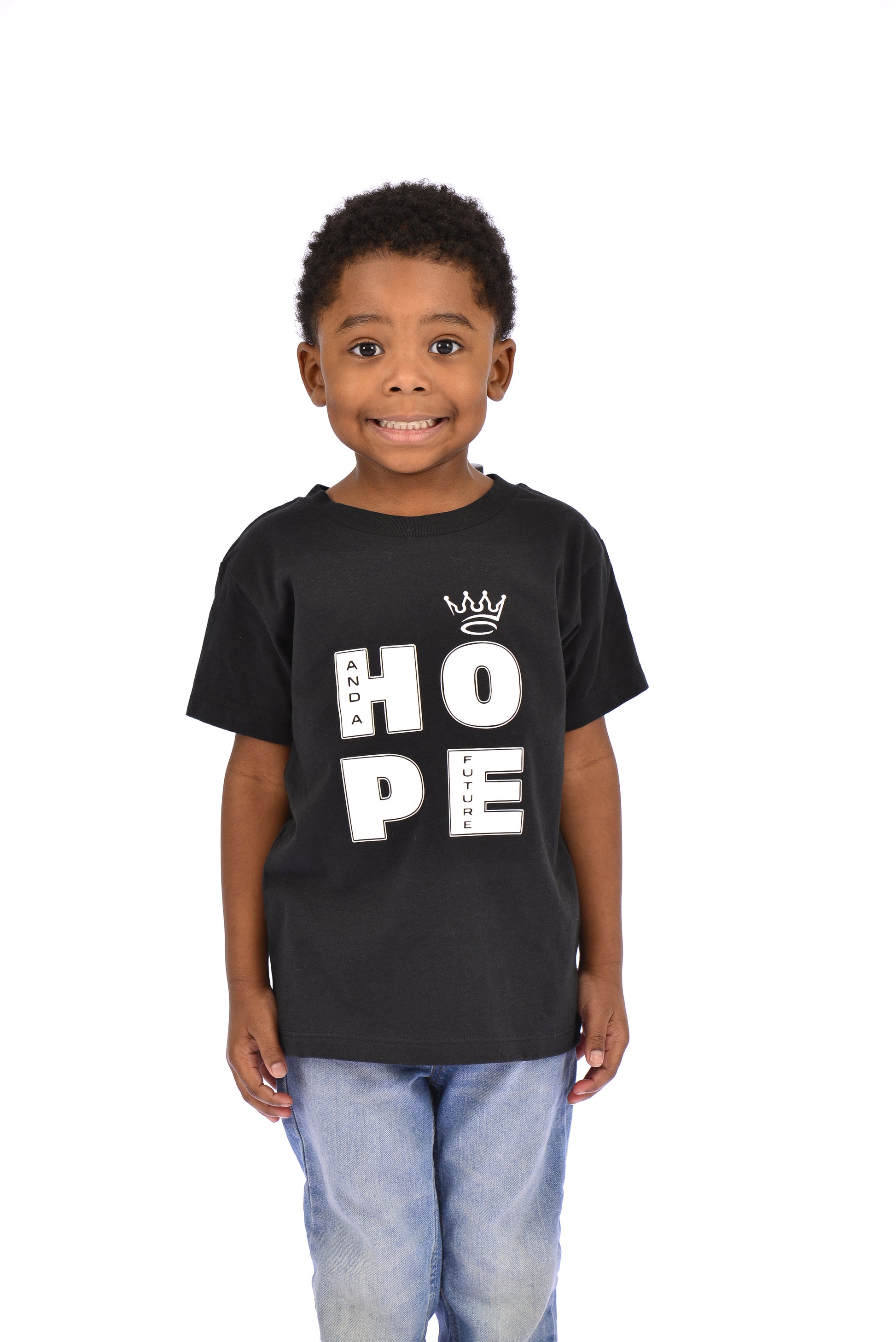Premium Kids “Crowned In Hope” Tee - Hope and a Future LLC