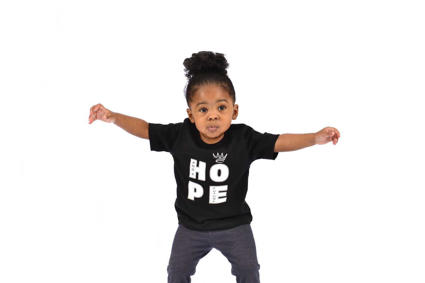 Premium Kids “Crowned In Hope” Tee - Hope and a Future LLC