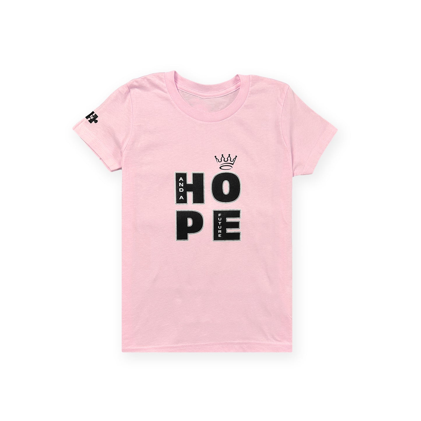 “Crowned In Hope” Toddler Tee - Hope and a Future LLC