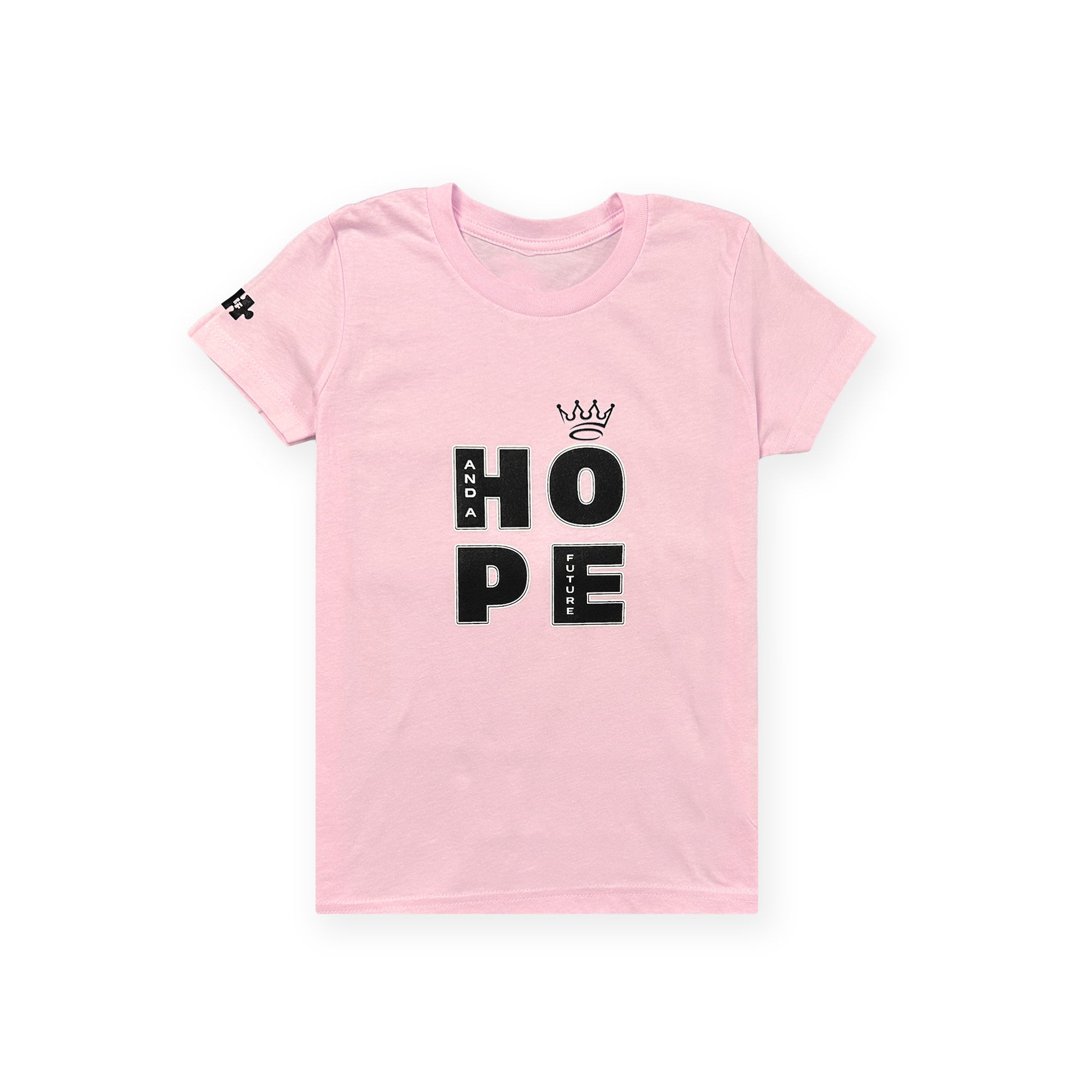 “Crowned In Hope” Toddler Tee - Hope and a Future LLC