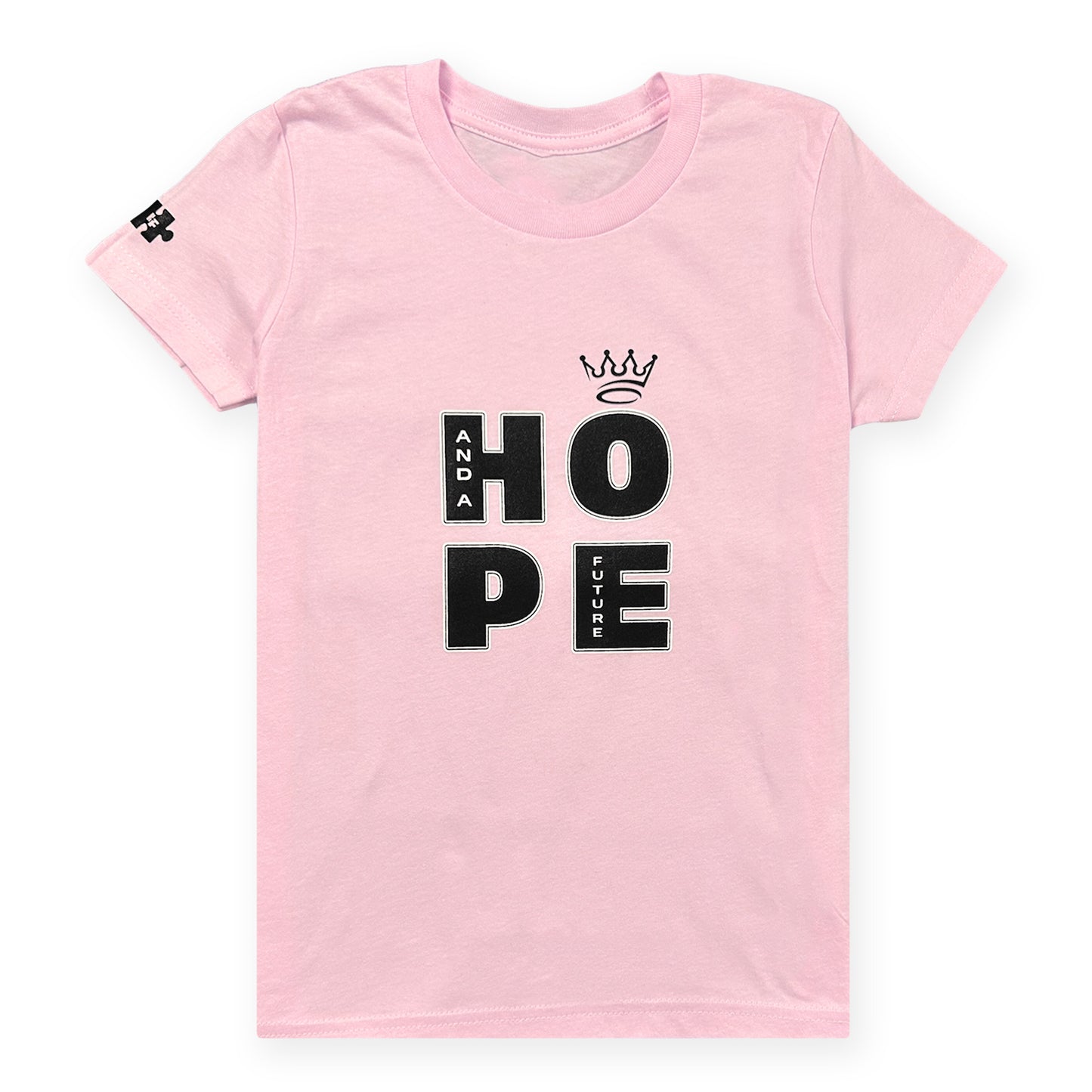 “Crowned In Hope” Youth Tee - Hope and a Future LLC