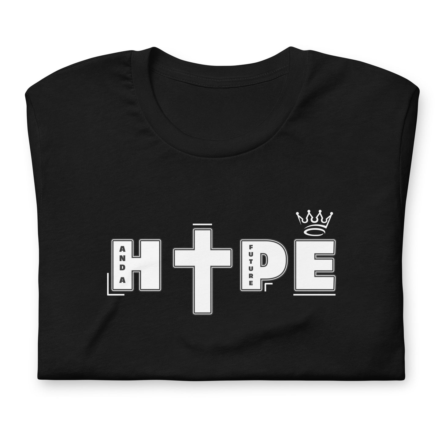 Premium Adult Unisex “Future In The Cross” Tee - Hope and a Future LLC