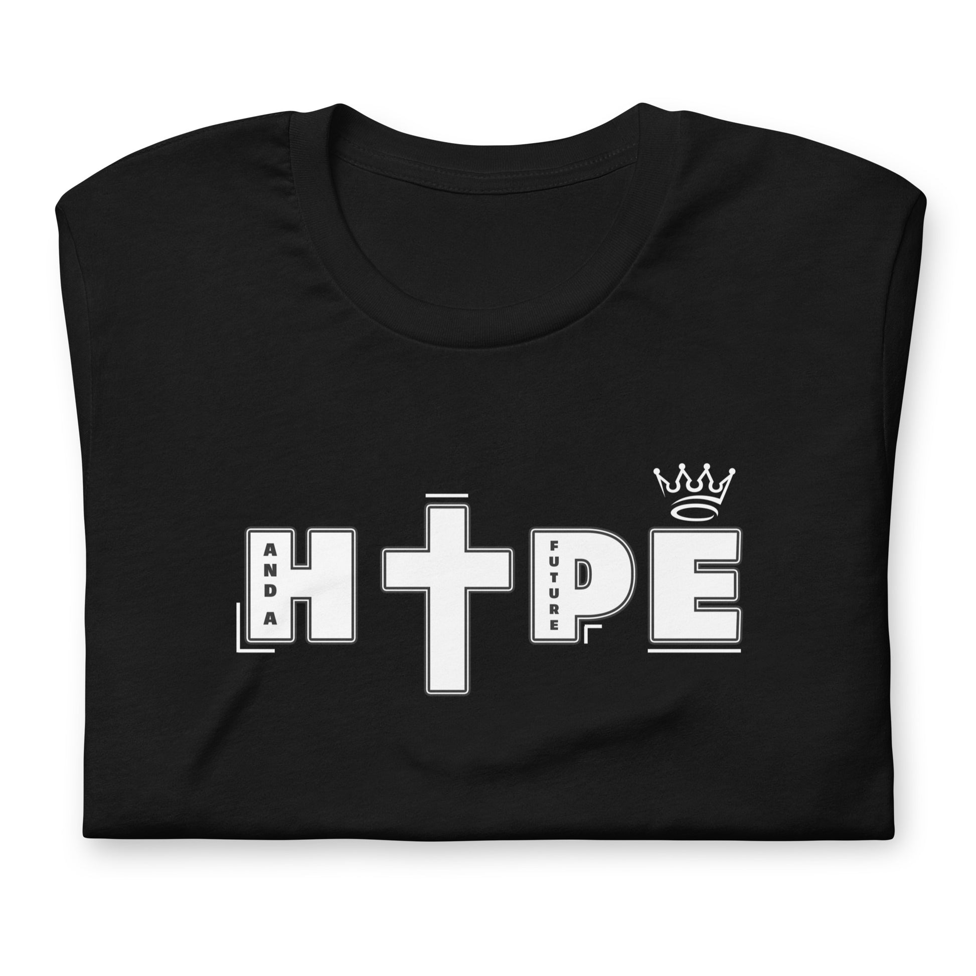 Premium Adult Unisex “Future In The Cross” Tee - Hope and a Future LLC
